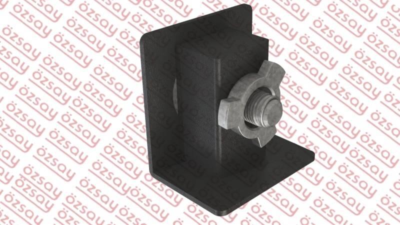 KONTEYNER KILIT KAMYON 38 MM KOMPLE ( KOLSUZ )